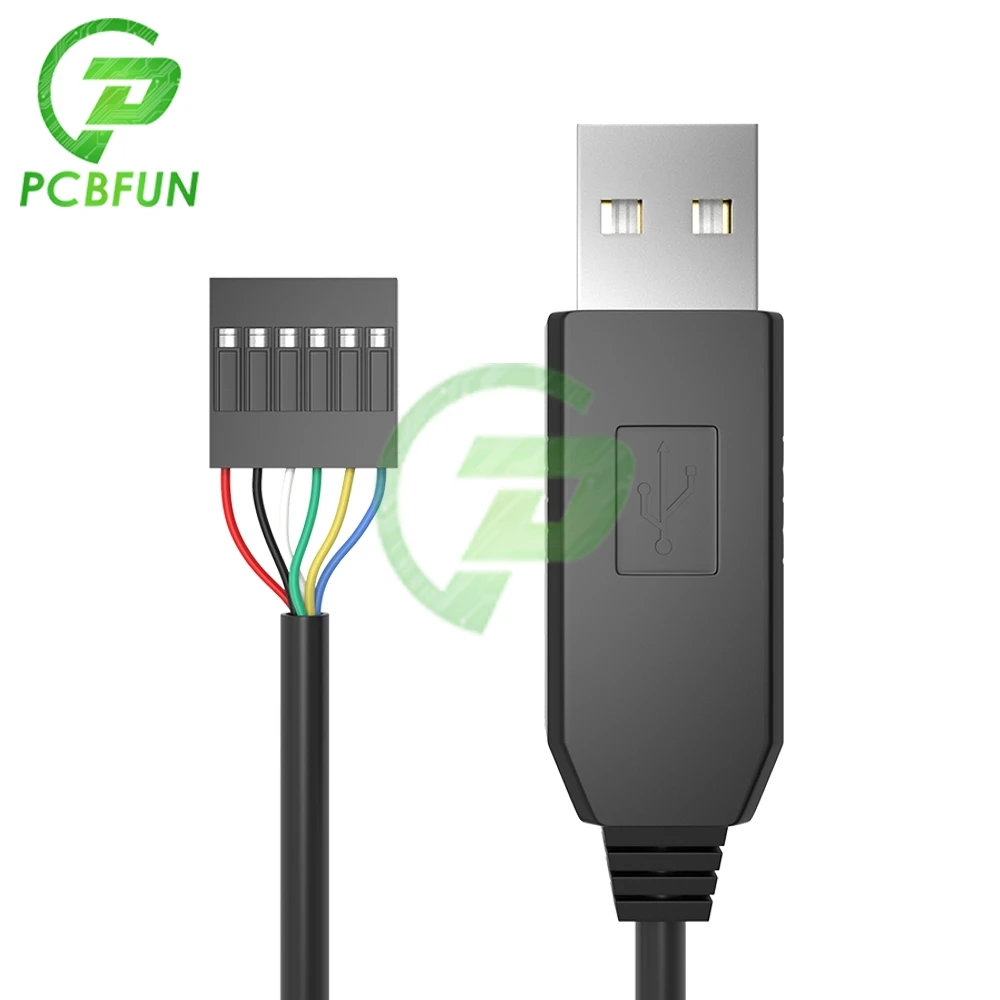 FTDI FT232 Download Line 6PIN FT232BL USB to Serial adapter module USB TO TTL RS232 For Arduino Cable 6Pin  3.3V Rate 3 Mbaud