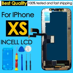 Высококачественный ЖК-дисплей AAA incell для iPhone XS, сменный сенсорный экран, дигитайзер в сборе, запасные части, оптовая продажа, комплект