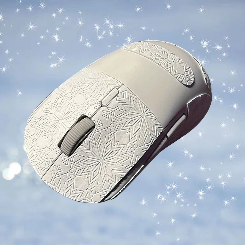 Mouse Anti Slip Sticker Mouse Grip Tape Skate Handmade Sticker Non Slip Suck Sweat For Ajazz AJ199 Wireless Gaming Mouse