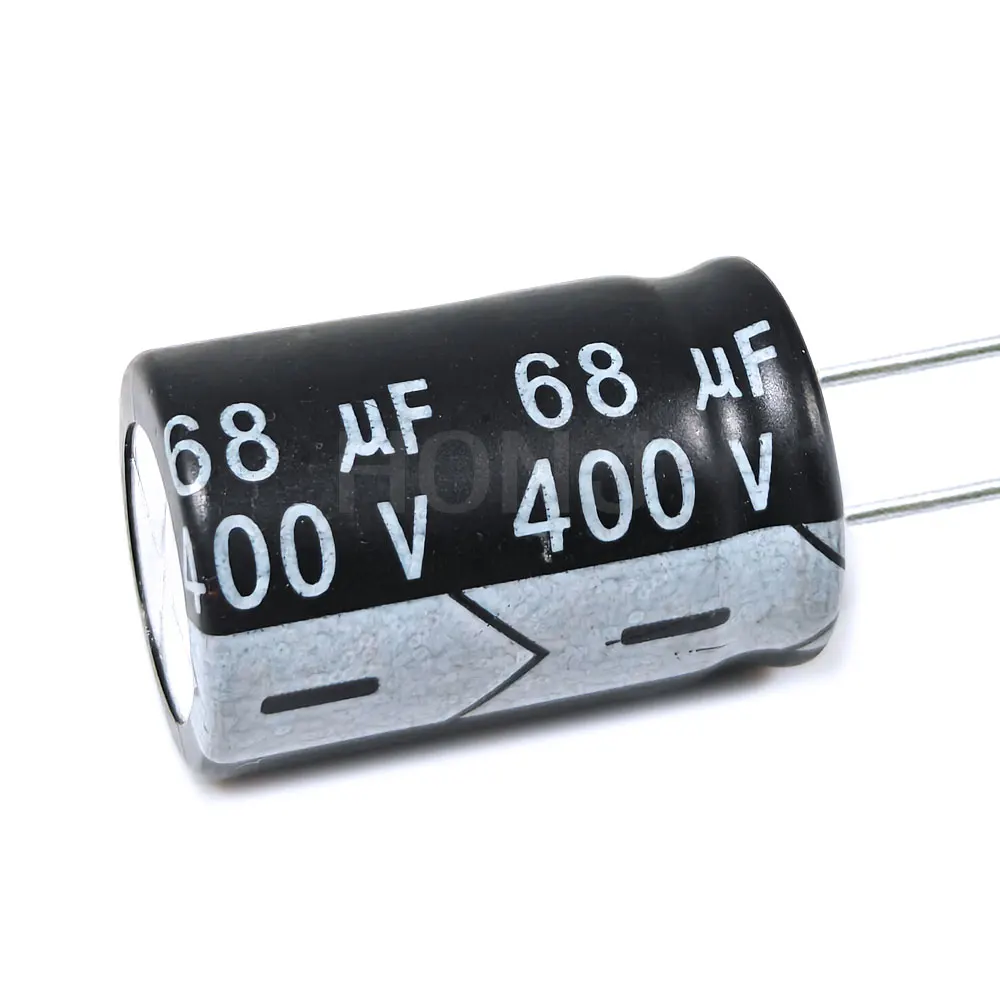 

5шт ​ ​ ​ ​ 68uF 400V 68MFD 400Volt 16*25mm Алюминиевый электролитический конденсатор радиальный 68mf400v 68uf400v 400v68mf 400v68uf ±20% ​ ​