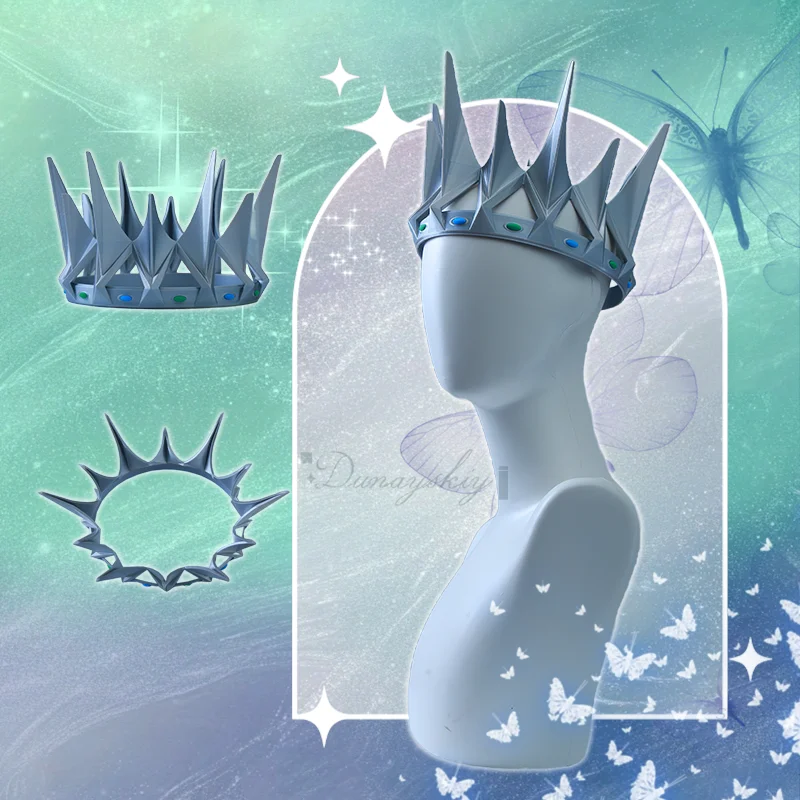 

3D Printed Elf Crown Props - King & Queen Crowns + Princess Cosplay Headwea Accessories Halloween Parties & Carnivals