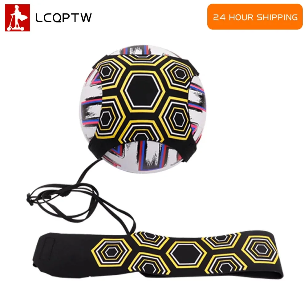 サッカートレーナー器具ボールキックソロトレーナージャグルバッグ練習トレーニング子供補助サークリングウエストベルトトレーナー