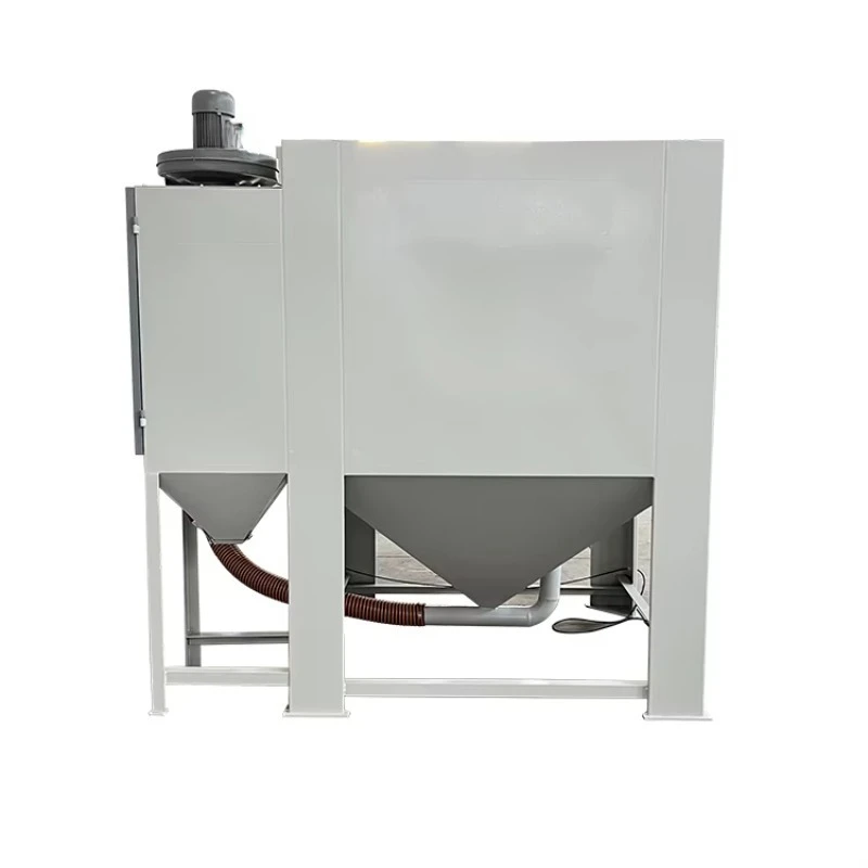Small Footprint Sand Blasting Machine for Automotive Jewelry Industry with After-sales Service Core Motor Component