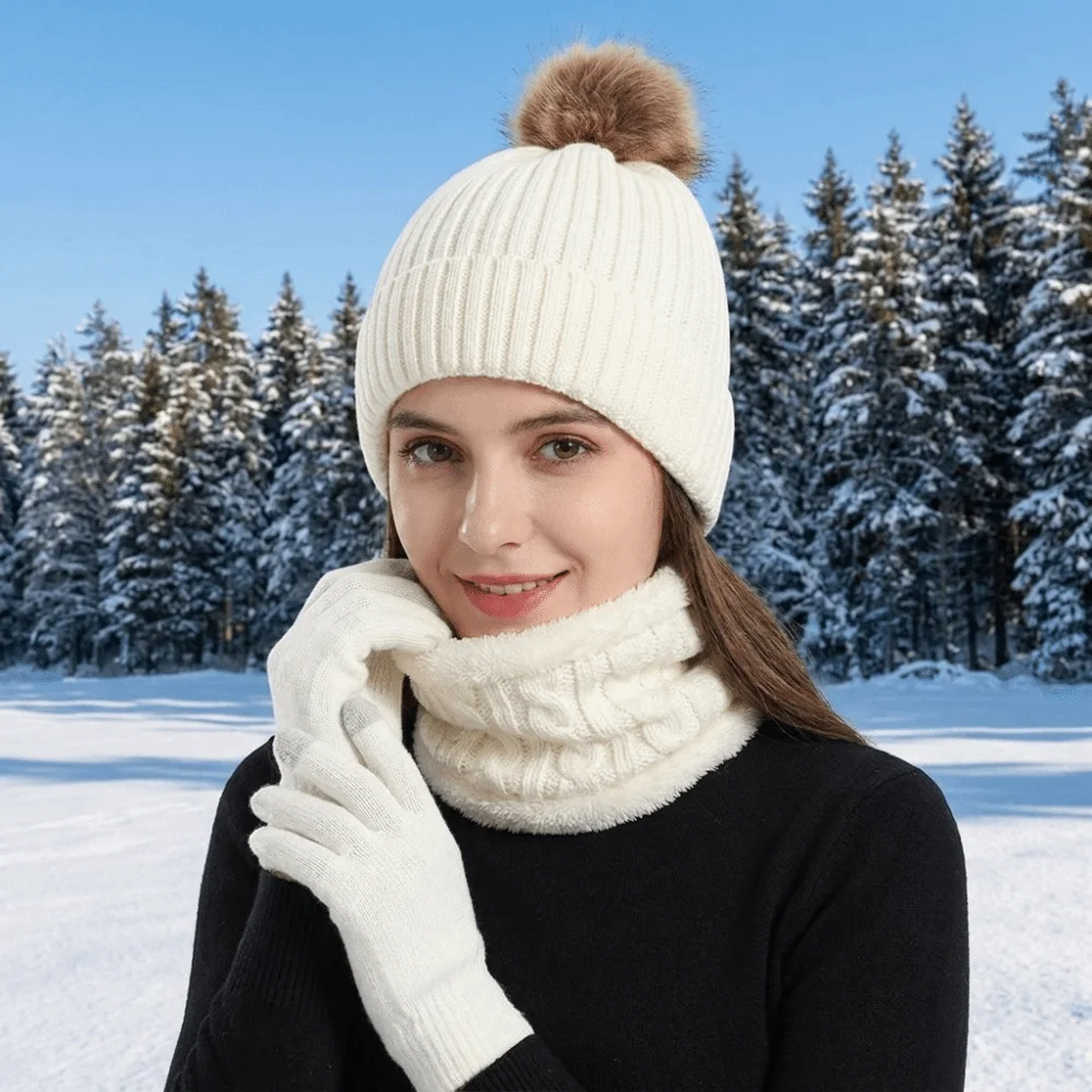 conjunto-de-gorro-cachecol-e-luvas-espessas-gorro-de-cor-solida-com-pompom-textura-torcida-respiravel-conjunto-de-luvas-de-inverno-tricotadas-para-meninas