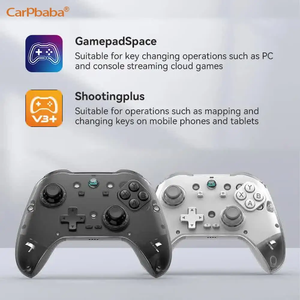 Game Controller For Steam/Switch/Android/IOS/PC/TV Wireless Gamepad Console 6-Axis Gyroscope Hall Joystick With Charging Base