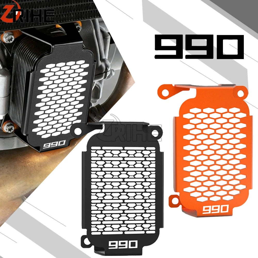 

New FOR Duke 990 R duke DUKE 990duke 2024 2025 2026 Aluminum Motorcycle Oil Cooler Radiator Grille Guard Protection Accessories