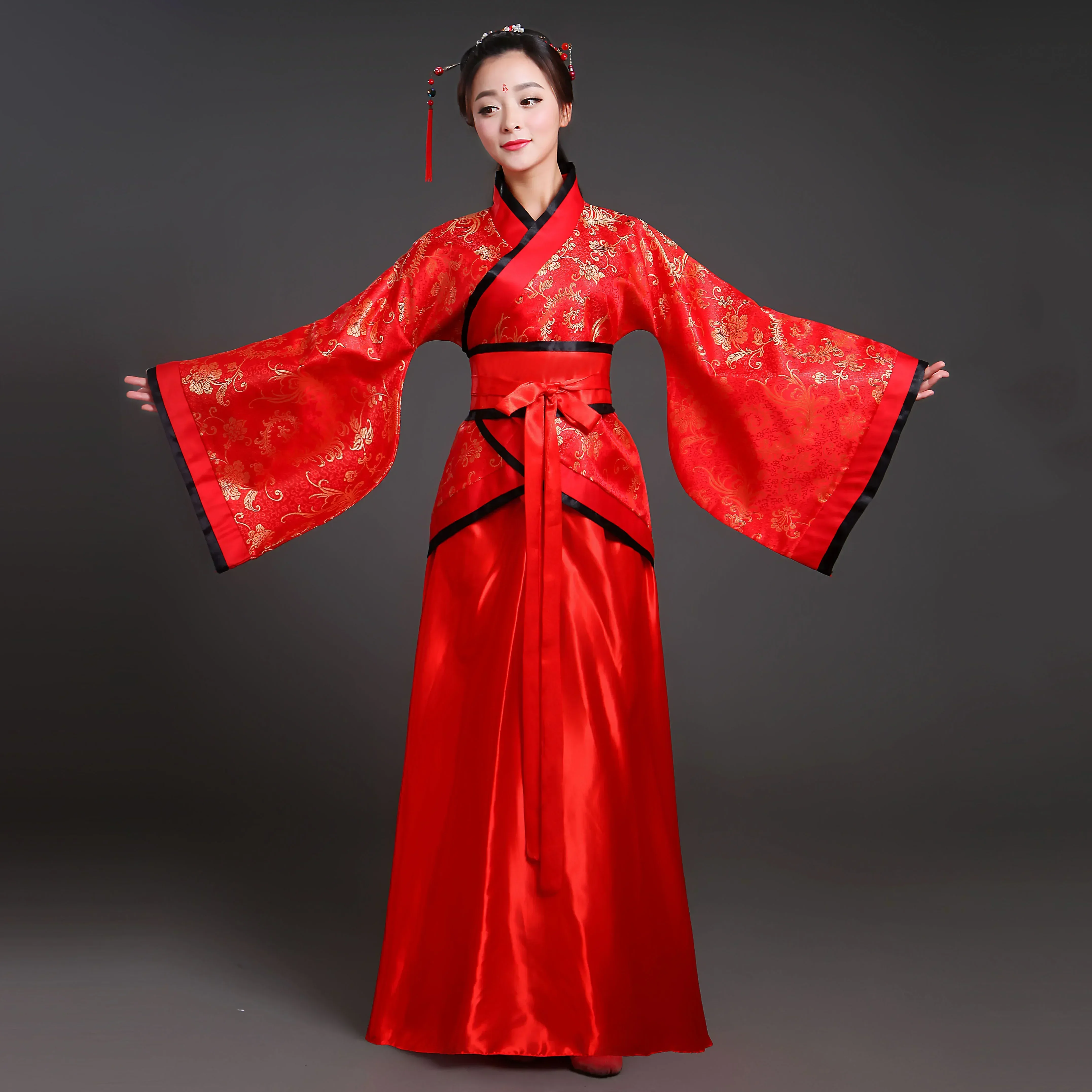 Hanfu Nationale Kostuum Oude Chinese Kostuum Oude Chinese Hanfu Vrouwen Hanfu Kleding Lady Chinese Stadium Jurk