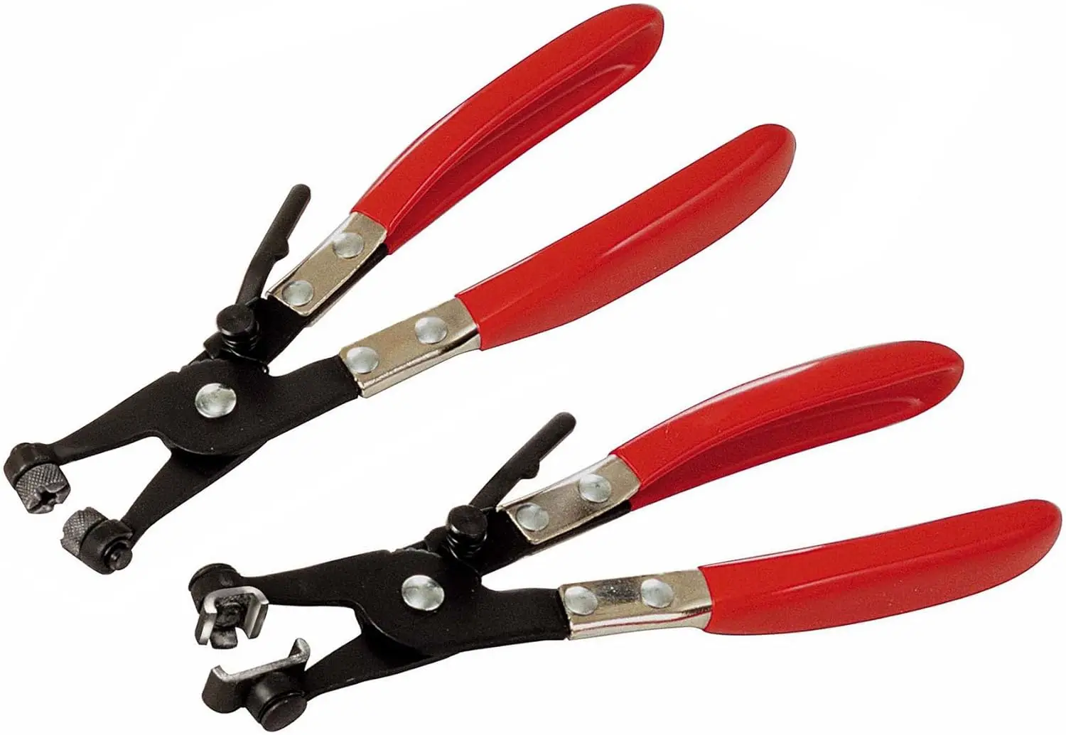 

HFS Hose Clamp Plier Set - 2Pcs, Cross & Flat Band for Ring-Type Clamps