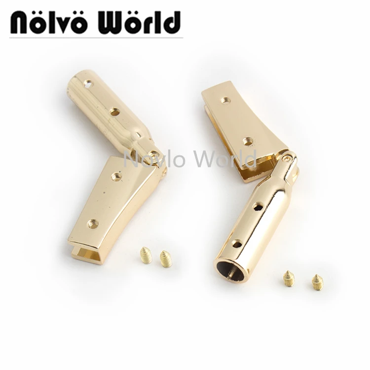 10-50pcs Light gold 30*14mm bag strap clip handbag metal accessories handbags purse clasp