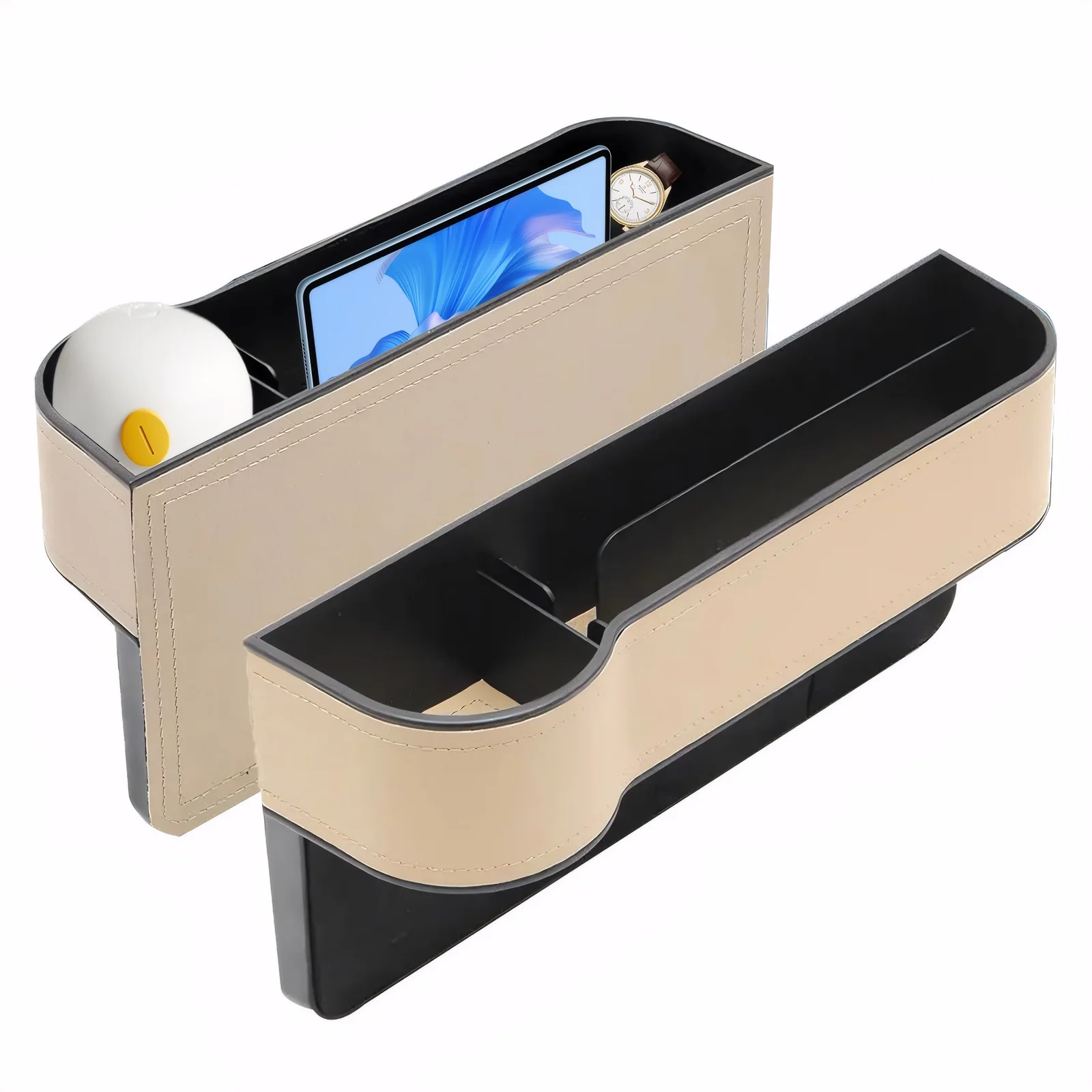 Organisateur d'espace de siège pour voitures, 2 paquets/lot, organiser les effets avec facilité, boîtes de rangement universelles pour voiture