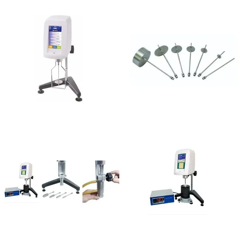 Hot Sale Portable Viscometer Price/laboratory Viscosimeter 1-6000000mpa.s Digital Viscometer Manufracturer