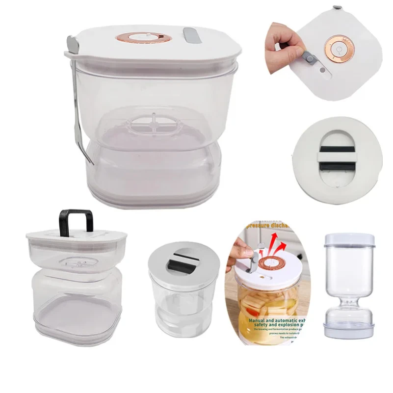 Tarro colador de aceitunas y pepinillos, nuevo recipiente de aceitunas, tarro de reloj de arena con colador, contenedor de pepinillos abatible para almacenamiento hermético de alimentos