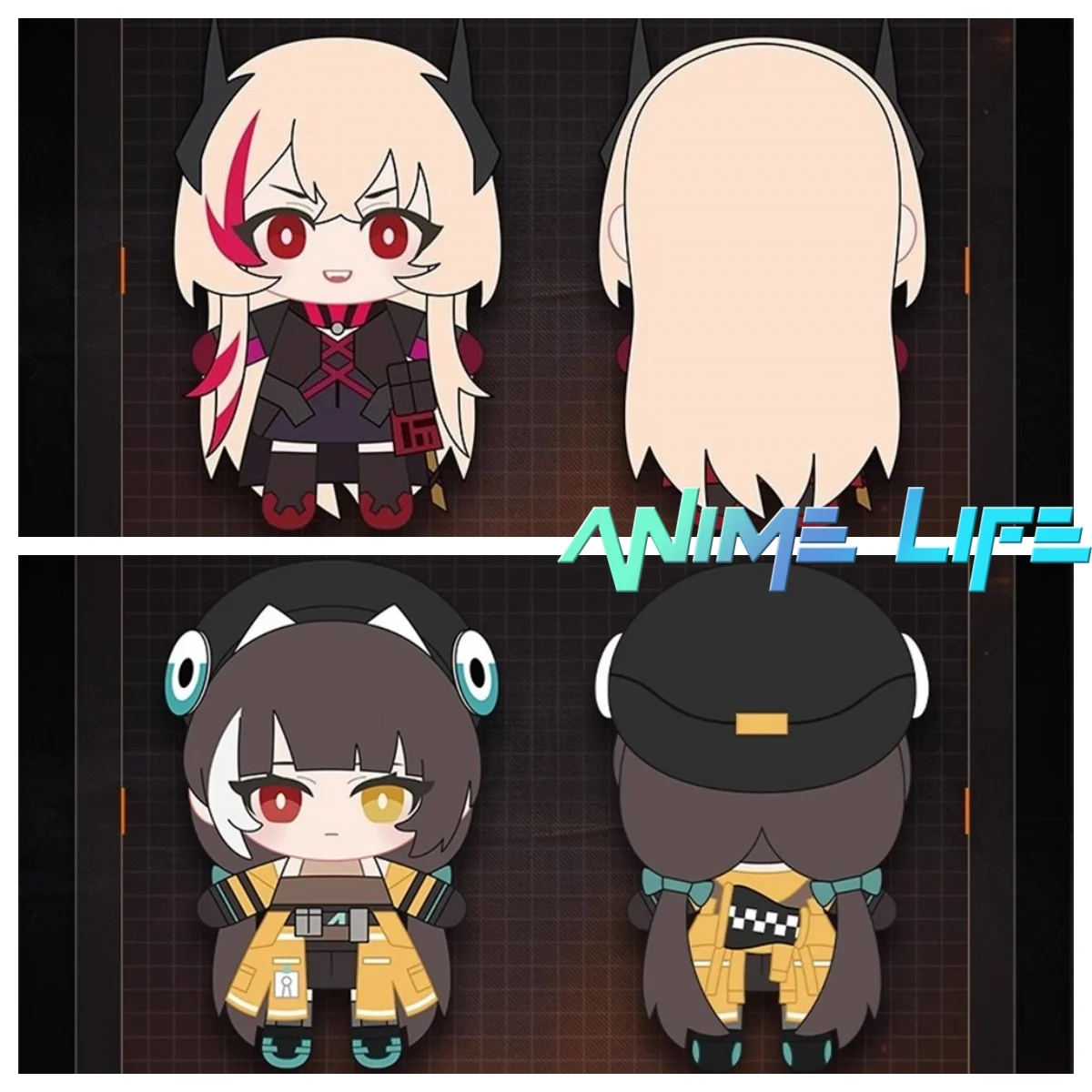 

Official Original Game Girls Frontline RO635 M4 SOPMOD II Finger Puppet Doll Toy Stuffed Plushie Soft Anime Cosplay Cute Lovely