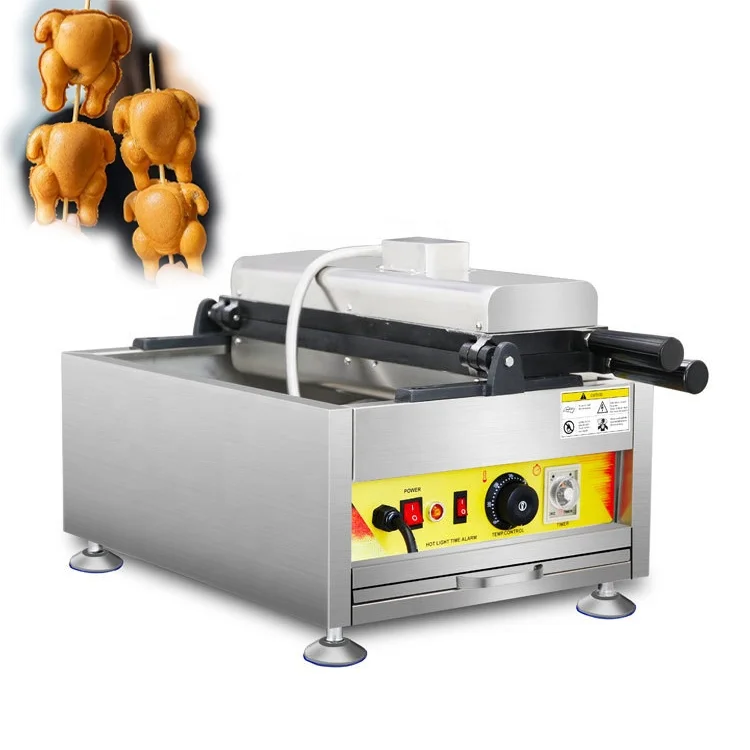 110 V 220 V 3.2 KW Multifunctional Sandwich Maker Roast Chicken Donut Bubble Waffle Maker Breakfast Baker  Egg Taiyaki Machine