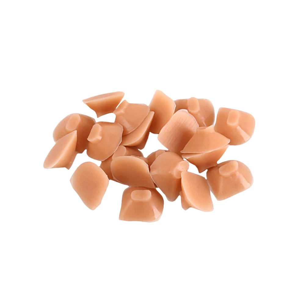 

20Pcs Professional Copper Flute Silicone Pad for Horn and Trumpet Key Pads Replacement Flute Accessory Horn Key Pad