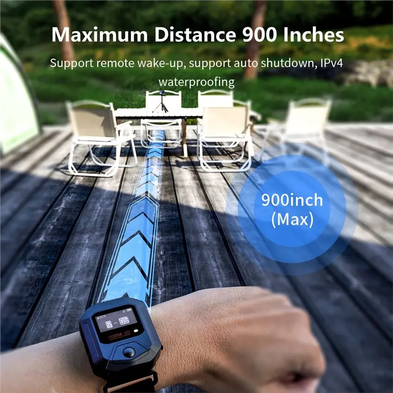 [LXYA68Z!] Built-In GPS Bluetooth Remote Control With Screen Wristband For X5 ACE Pro 2 Cameras Bicycle Belt Accessorie