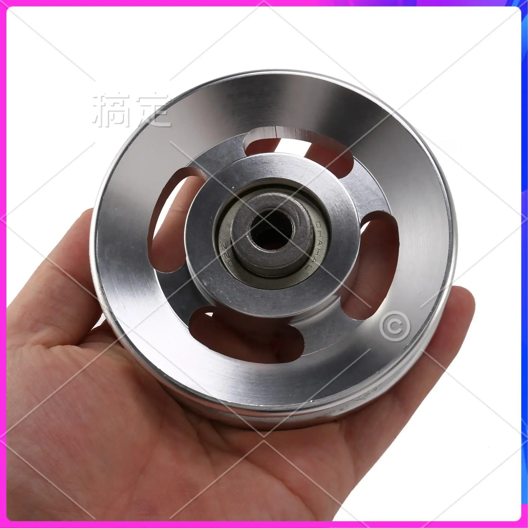 

AUU-88Mm Aluminum Lift Heavy Load Bearing Pulley Wheel Cable Gym Universal Fitness Equipment Part For Climbing Camping Sport