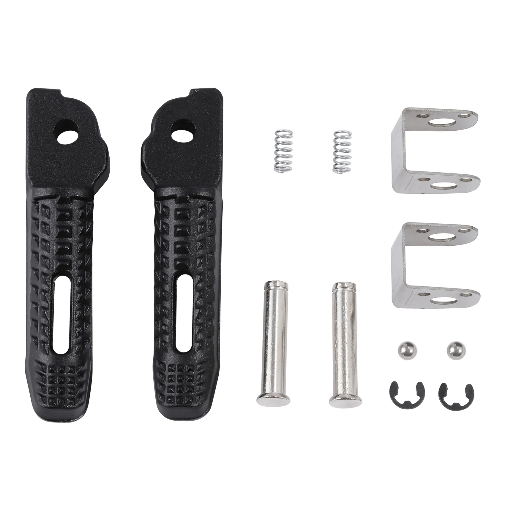 Sand Black Motorcycle Foot Pegs Passenger Rear Footrest For BMW HP4 S1000R S1000RR M1000RR R nineT R12 R1300GS 2023-2025