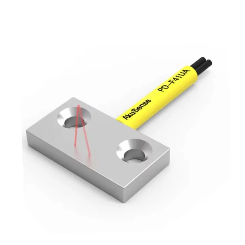 Flat Fiber Optic Sensor Cable R2 Type With Minimum Detectable Object Of 0.05 Mm Proximity Sensor Amplifier