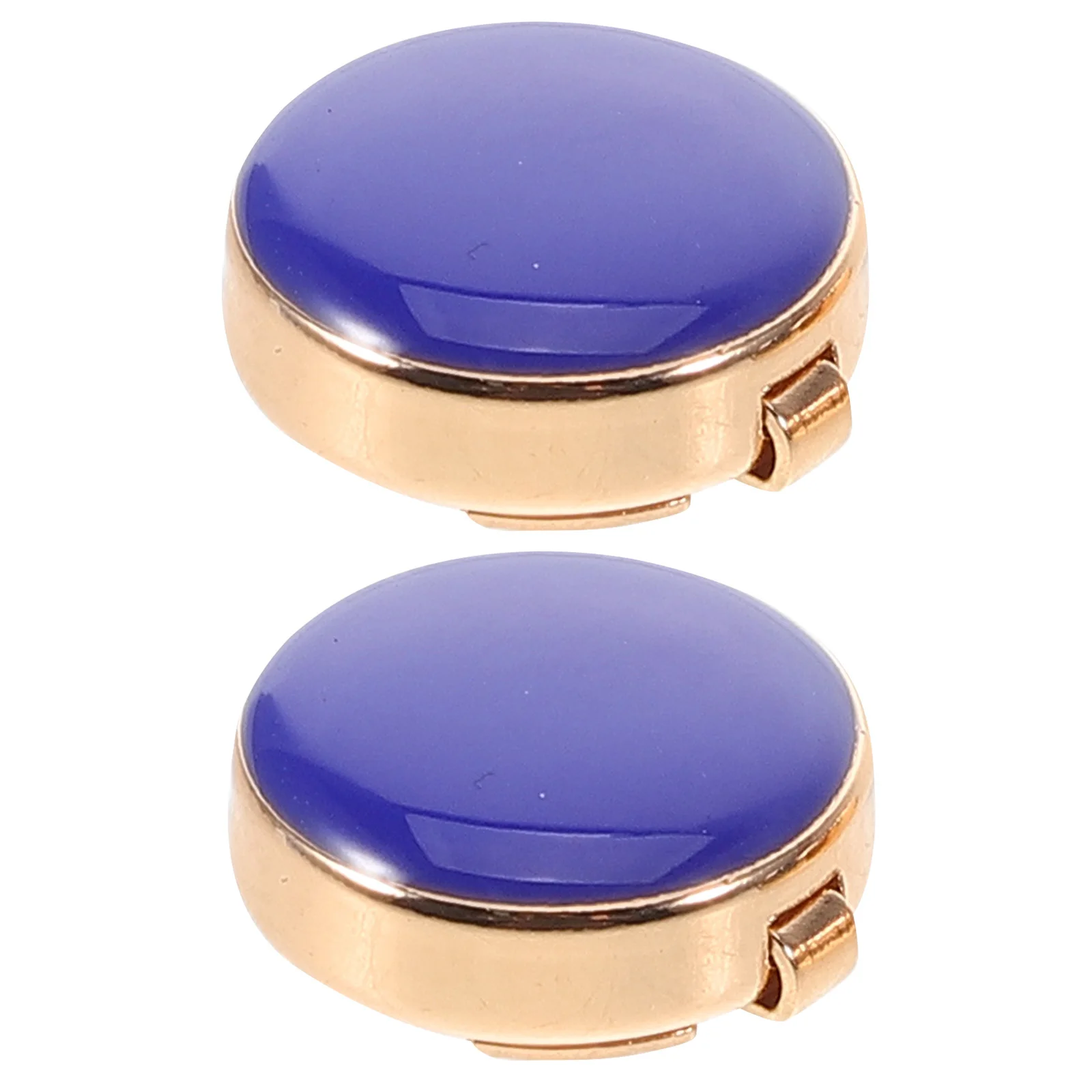 

2Pcs Elegant Cufflinks Set for Men Black Dress Shirt Studs Formal Wedding Accessories Business Tuxedo Outfit Upgrade