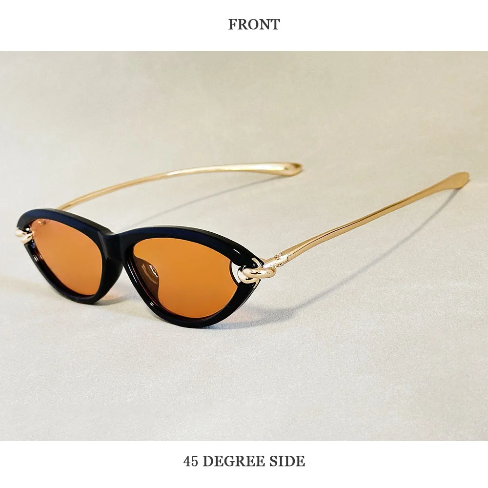 Mode Oval Sonnenbrille Frauen 2026 Luxus Vintage Neue Cat Eye Sonnenbrille Gläser Luxe Lunette Soleil Femme Lentes De Sol Mujer – Detail 28