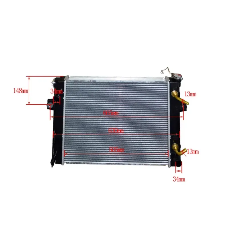 

Wholesale Brand New Forklift Radiator 16420-26610-71 For Toyota 8FD/8FG20-30