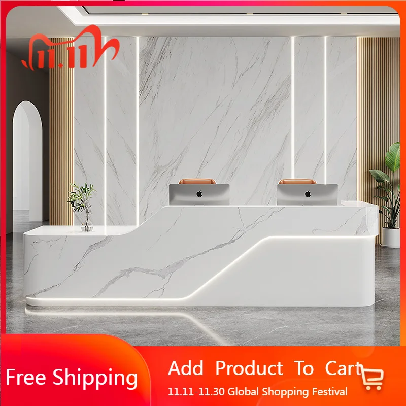 

Luxury Modern Reception Desks Shop Beauty Bar Hotel Restaurant Design Reception Desks Company Comptoire Accueil Trendy Furniture