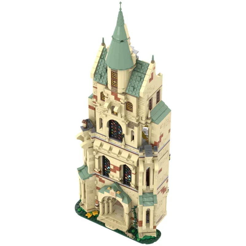 Beroemde Magische Films Model Moc Gebouw Bakstenen Schooltoren Technologie Modulaire Blokken Geschenken Kerstspeelgoed Diy Sets Assemblage