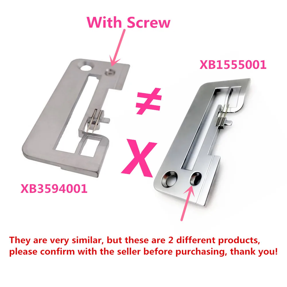 Needle Plate #XB1555001 For Brother Overlock Sewing Machine 3034D,3034DWT,4234D,4234DT,5234PRW