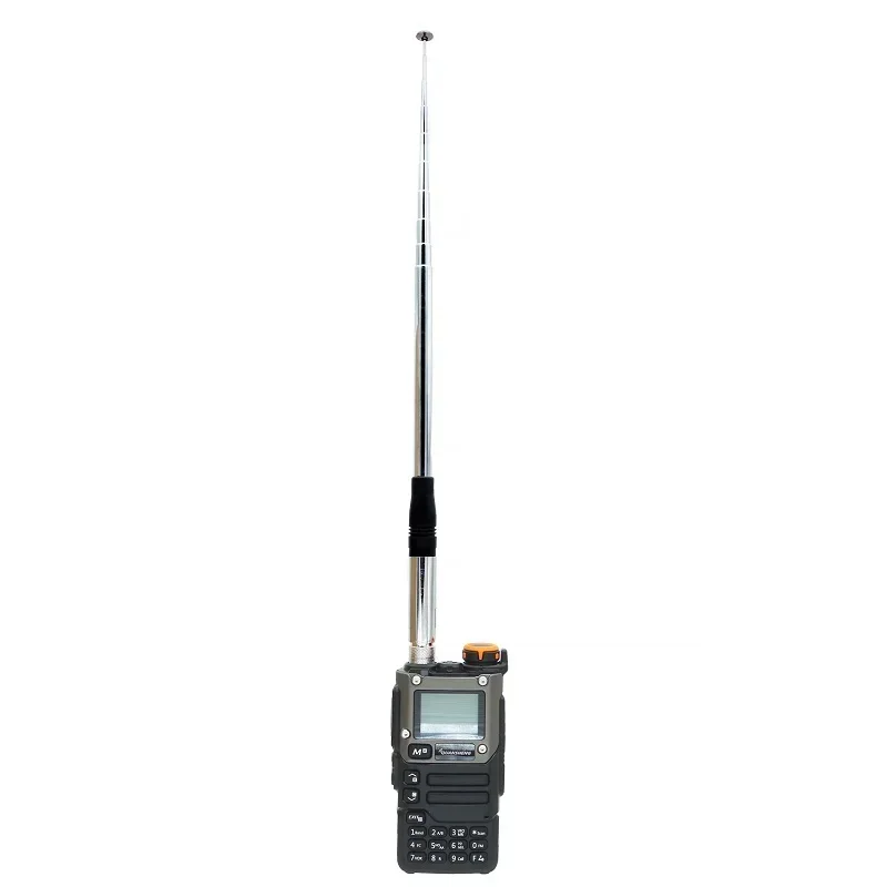 Walkie Talkie 27MHz CB Intrekbare draagbare radio met hoge versterking Telescopische antenne SMA-vrouwelijke BNC-connectoren