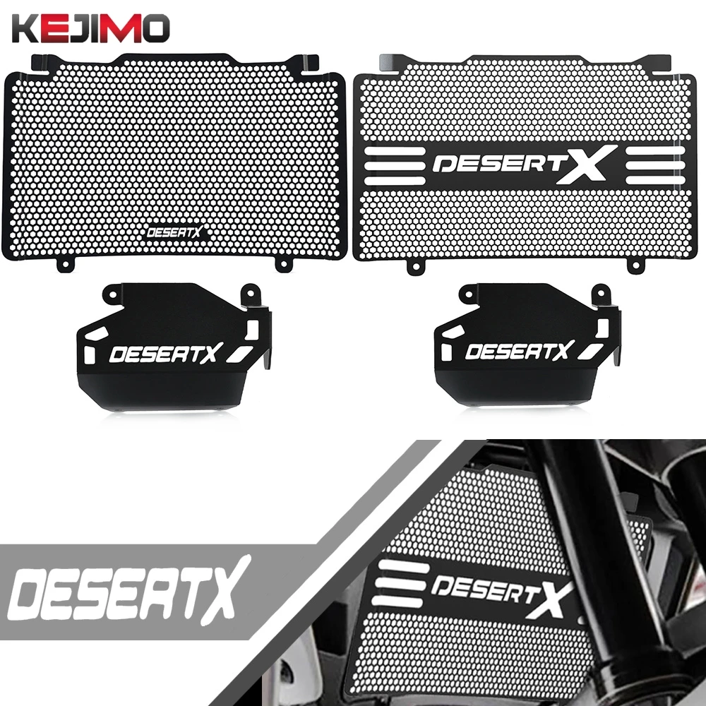 

​CNC Aluminum For Ducati DesertX Rally Desert-X 2022 2023 2024 2025 Motorcycle Radiator Grille Guard Protector Cover Protection