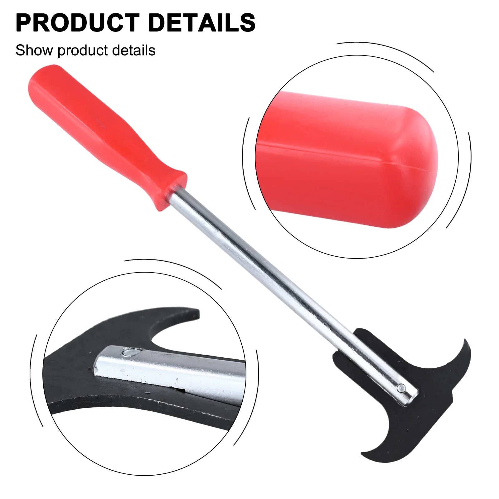 Car Repair Red Black Silver Oil Seal Puller Efficient Oil Seal Extraction High-quality Material Long-lasting Performance