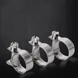 5Pcs/set Hose Clamp Useful Hose Air Hose Clamps Mini Water Pipe Hose Clips DIY Screw Band with Fasteners