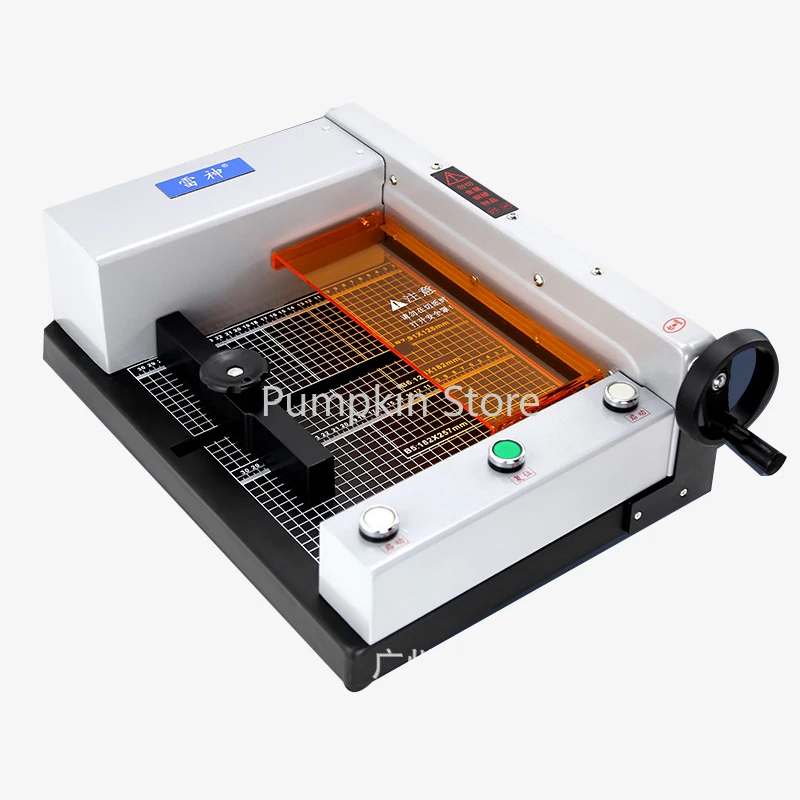 

Полностью автоматический настольный резак для бумаги, электрический, толстый слой формата А4, тяжелый резак для карточек, офисная фото доска, самоклеящаяся, нежная, маленькая буо