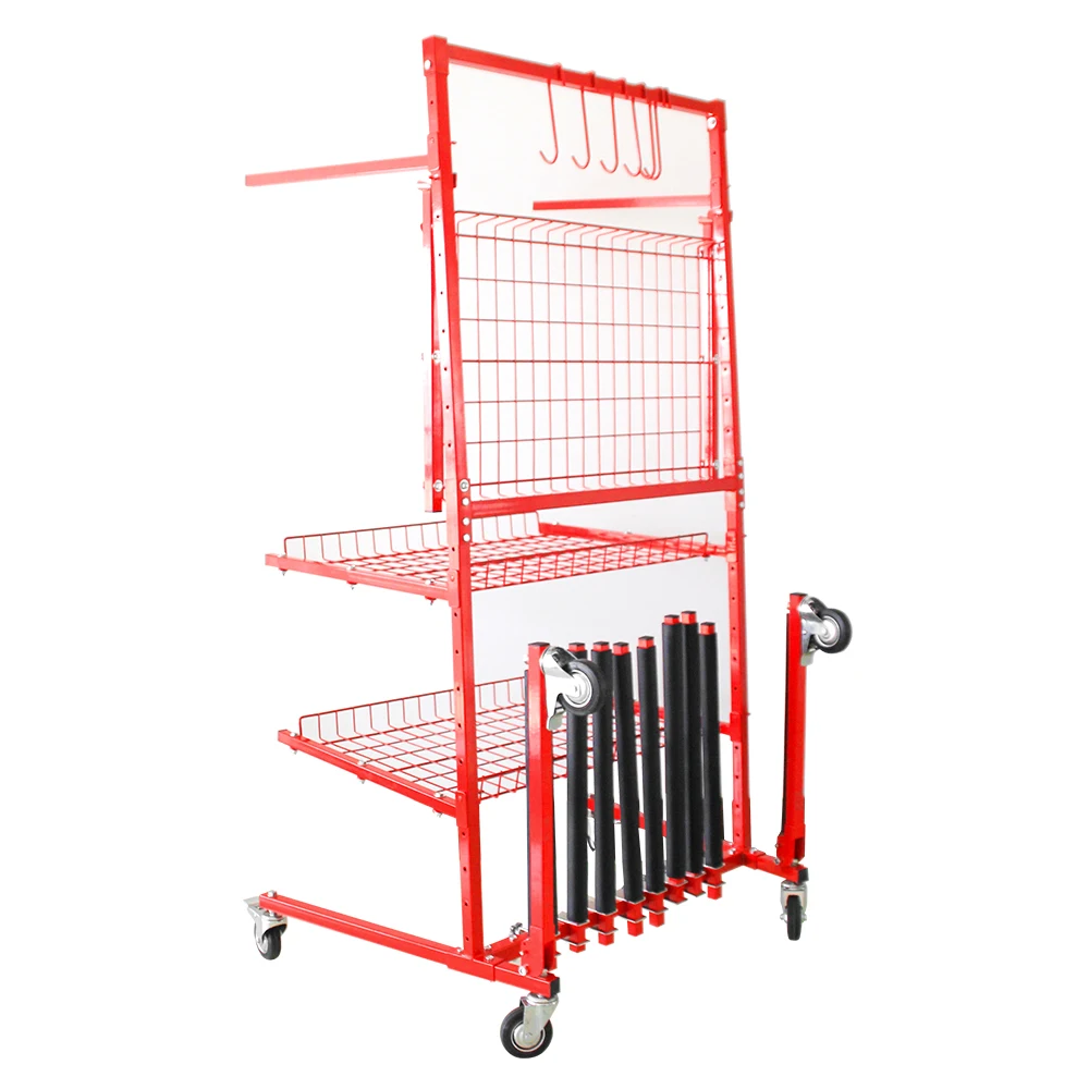 Auto Body Parts Stand Body Shop Rack Body Repair Storage Shelve Panel Storage Rack