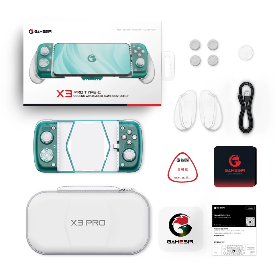 GameSir X3 Pro 冷却ファン付きスマホコントローラー Gamesir X3 Pro レビュー｜iPhone/Androidスマホ冷却コントローラーで