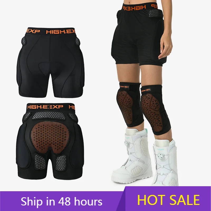 

Комплект защитной экипировки POWER LEAP 3D Form для горных лыж и сноуборда: утолщенные накладки на бедра и колени, штаны с защитой от падений