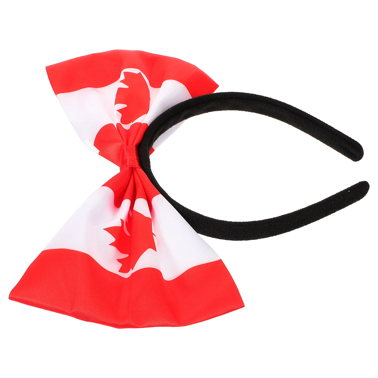 

Canada Bow Headband Canadian Hair Band Maple Leaf Headdress Party Headband for Women Girls