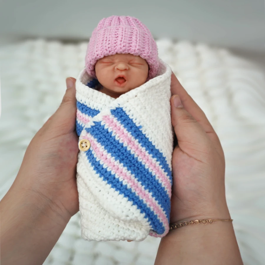 Baby doll accessories- FOR Mini Reborn  7"Micro Preemie dolls - Doll accessories