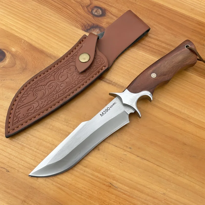 

M390 Интегрированный нож для выживания на природе, ручной нож для мяса, портативный защитный тактический нож