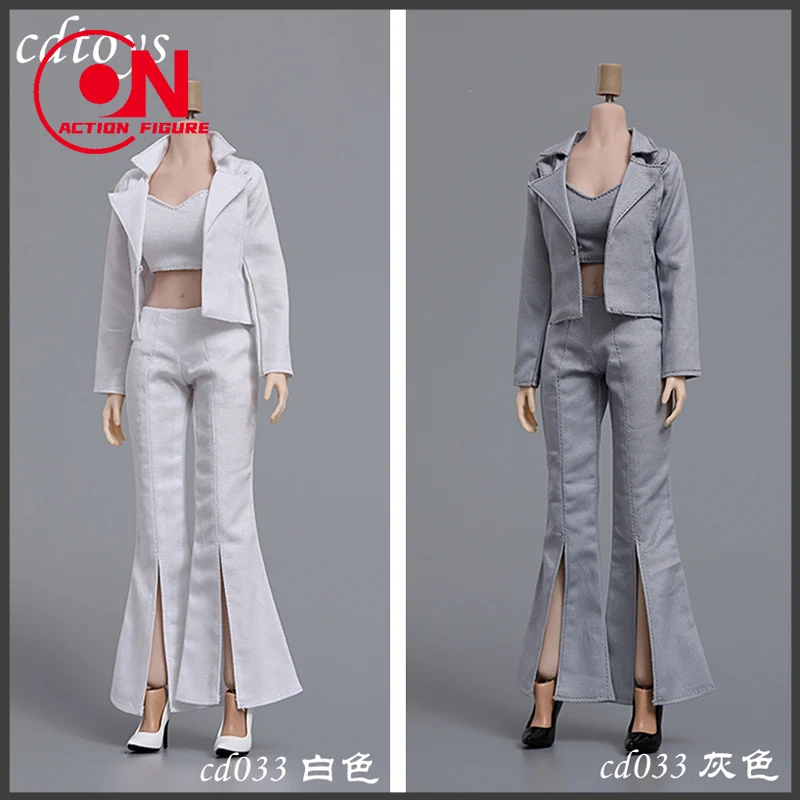 In Stock CD033 1/6 Scale New Fashion Trend Generous Beautiful Professional Female Suit Fit 12inch Action Figure Model Toys