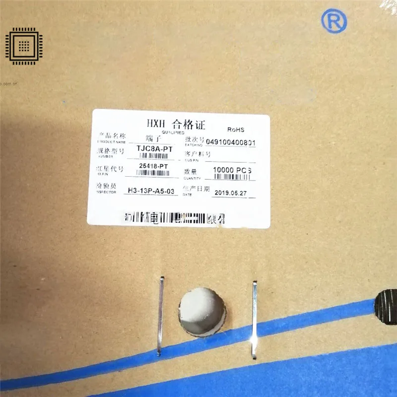 HX25418-PT TJC8A-PT For DuPont Lockable Wire Winding Terminal 10000 PCS / Set