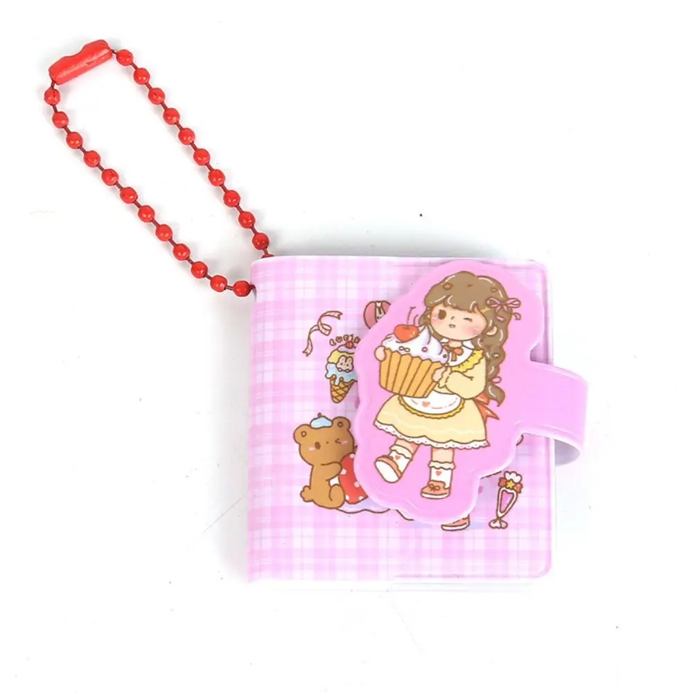 Portable Mini Planner Notebook Kawaii Cartoon Student Stationery Key Chain Diary Notepad Student