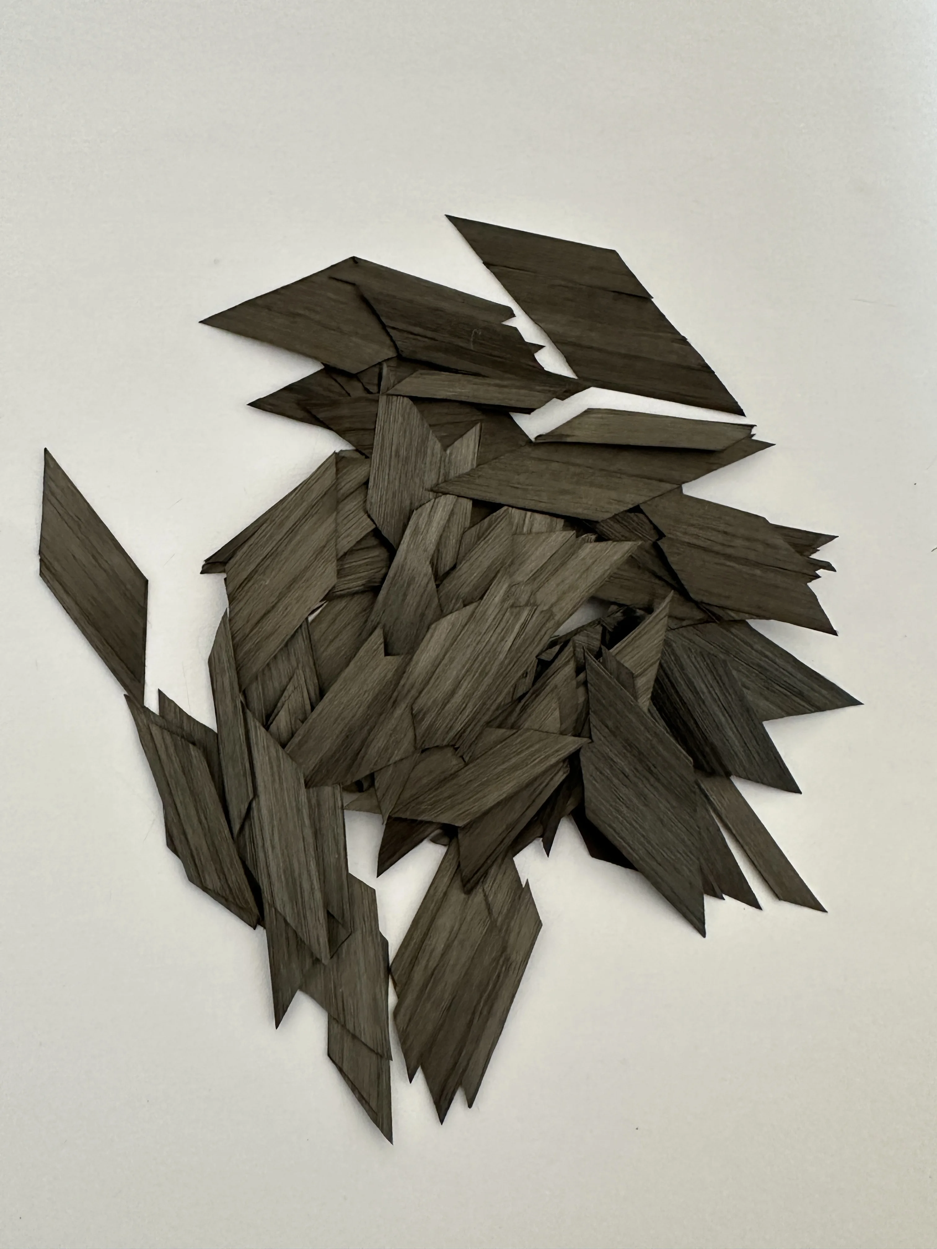 20mm Long Diamond Forged Carbon Fiber Prepreg, Carbon Fiber Material, Woven Fiber for Bridge, Car, Bag & Dress Lining