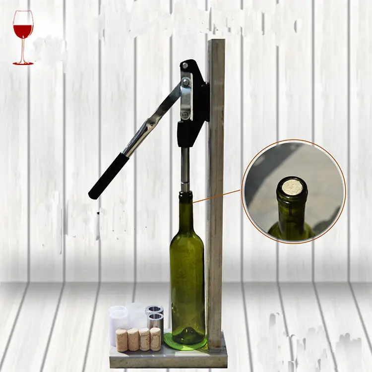 Capping Machine Press Table Wine Cork Bottle Champagne