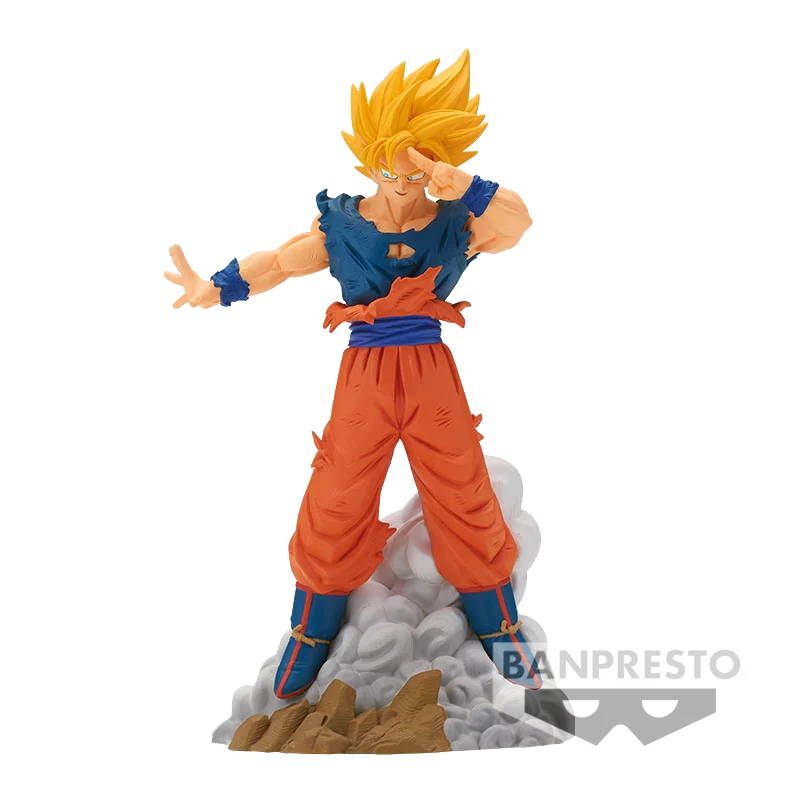 

Bandai Glasses Factory Dragon Ball Z series peripheral toys History Box vol.9 Super Saiyan Sun Wukong hands