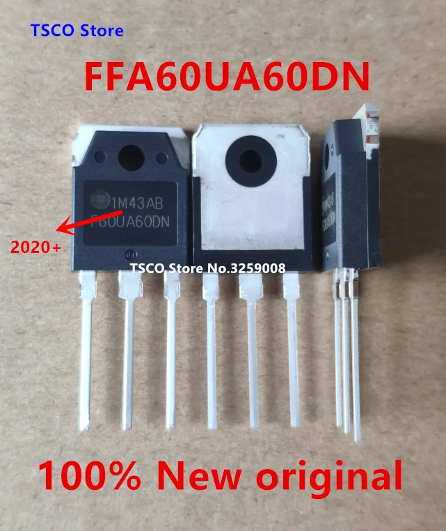 (10piece /LOT)  F60UA60DN FFA60UA60DN  60A 600V    New Origiail  fast recovery transistor