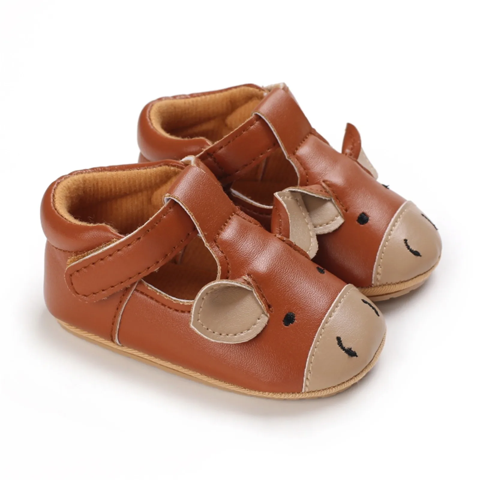 أحذية المطر للرضع أحذية الأطفال أحذية الأطفال الصغار أحذية الأطفال الصغار الناعمة من الأسفل بالإضافة إلى أحذية مخملية سميكة غير قابلة للانزلاق كبيرة للأطفال الصغار أحذية رعاة البقر #1