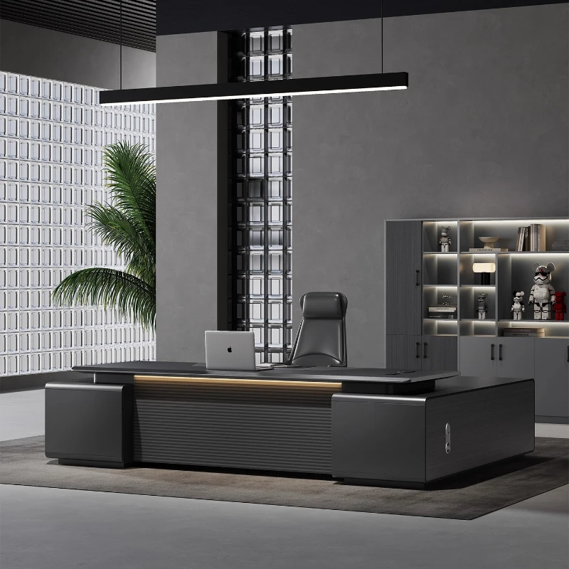 

Modern Furniture Luxury L Shapes Computer Desk With Storage Work Desk Table Organizer Office Desks Home Office Writing Desk