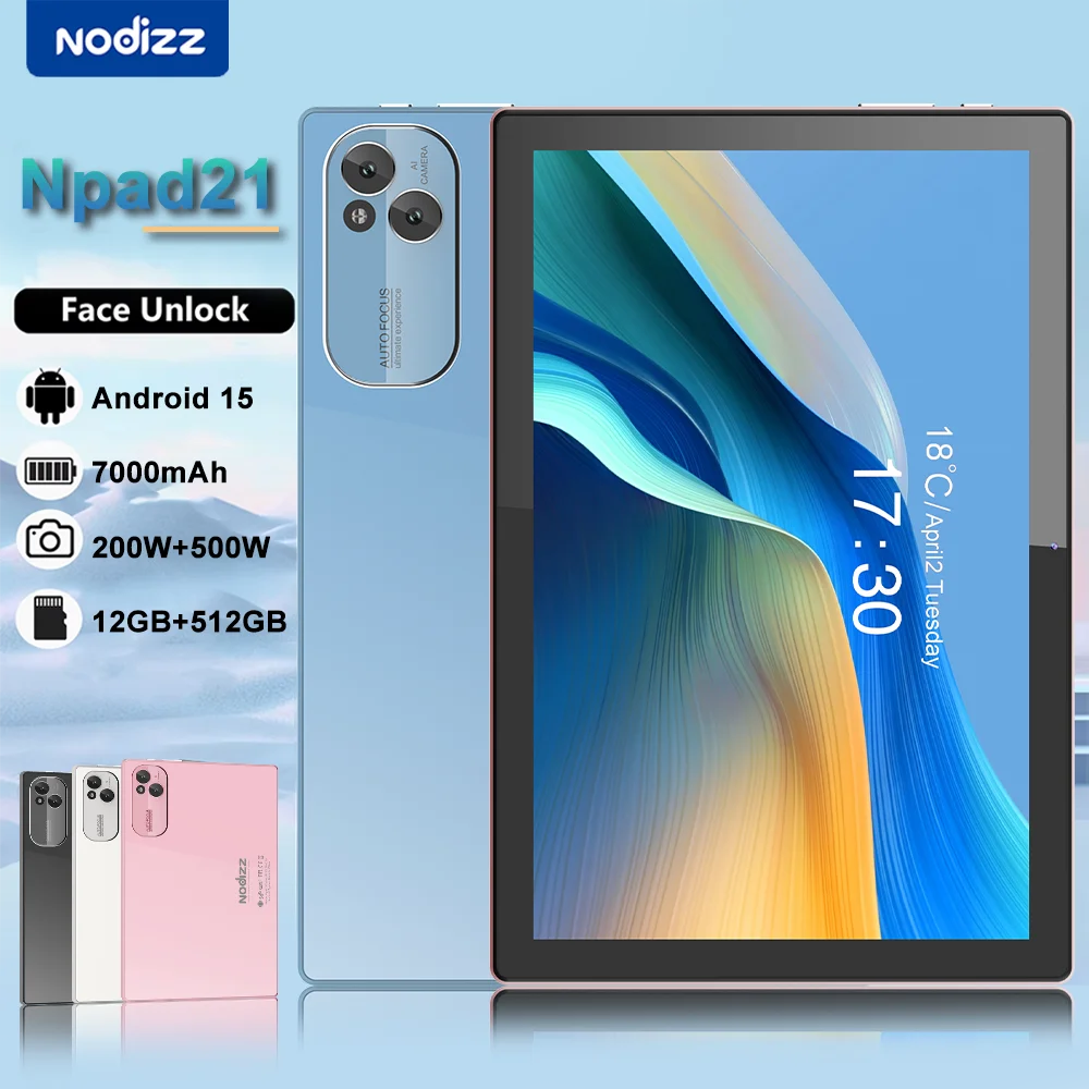 

2025 New Original Tablets Android15 12GB+512GB Global Edition Tab 7000mAh 5G Dual SIM Kids Phone Tablet PC With Case PK Pad 7 pr